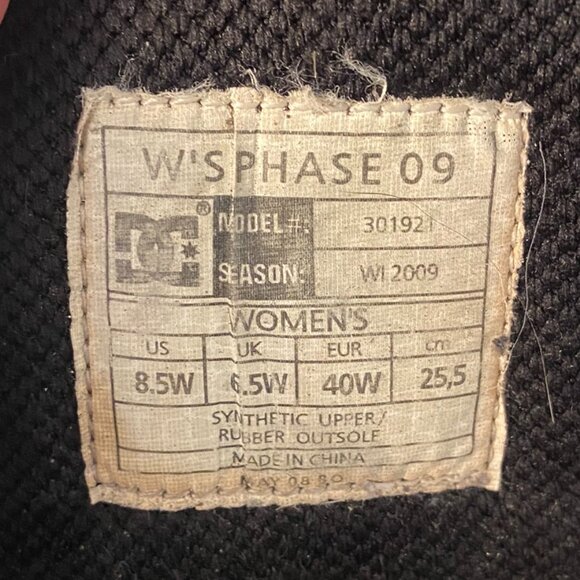 DC Phase '09 Snowboard Boots - Size 8.5 - Picture 9 of 9